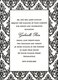 Madison Damask Bordered Letterpress Invitations Image 1 of 2